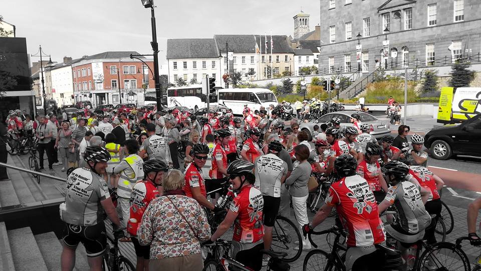 At the start in Waterford